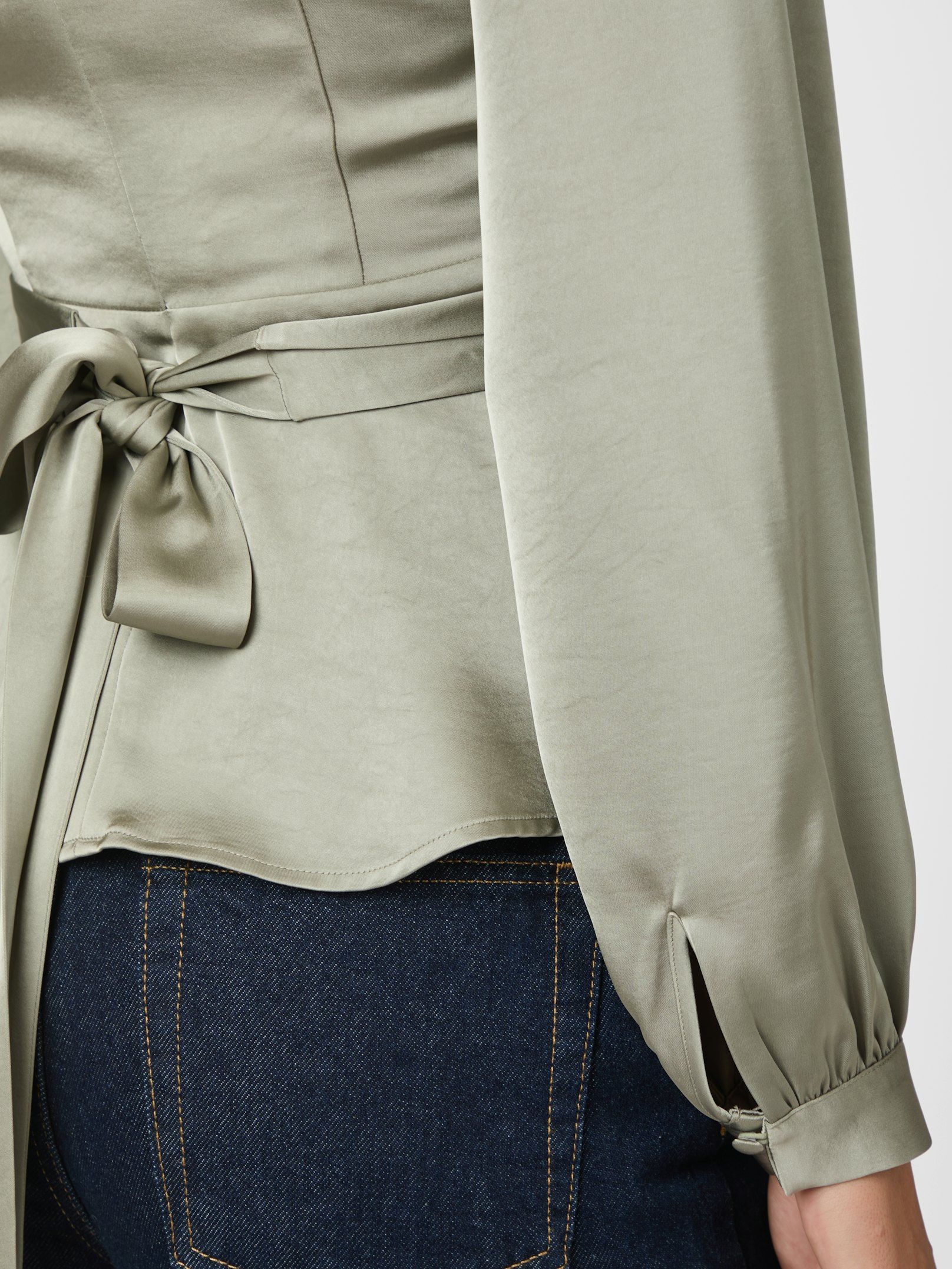 Rista Heavy Sateen Blouse