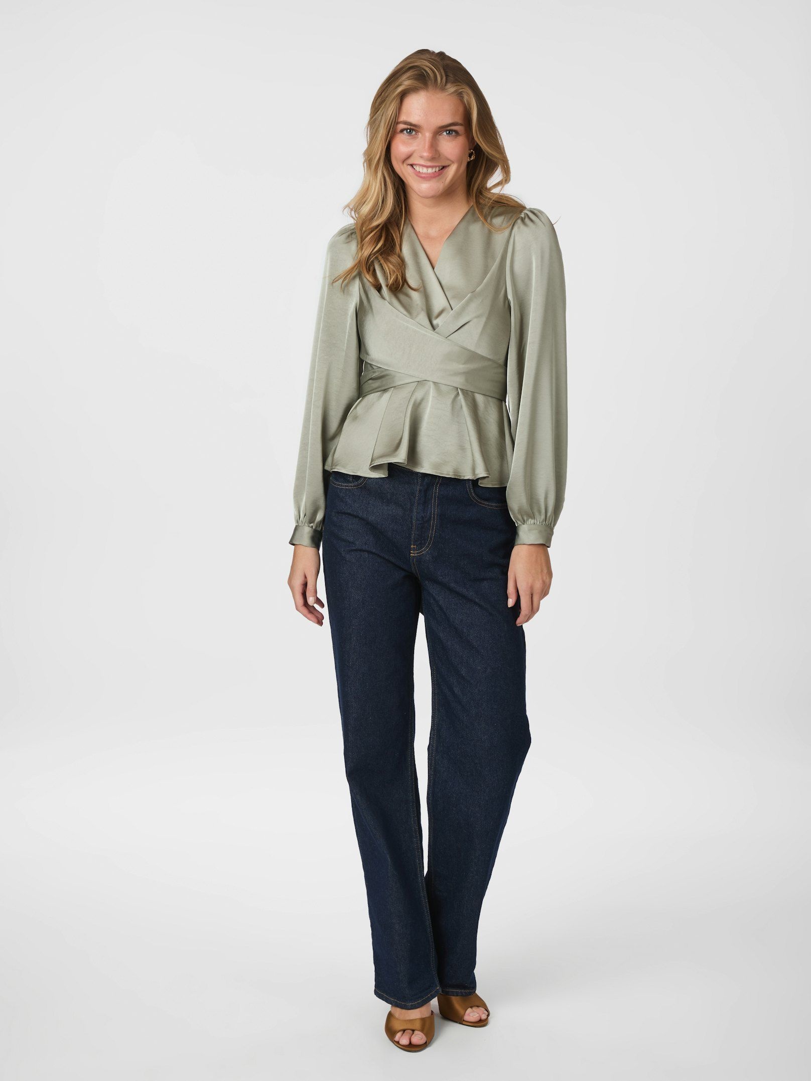 Rista Heavy Sateen Blouse