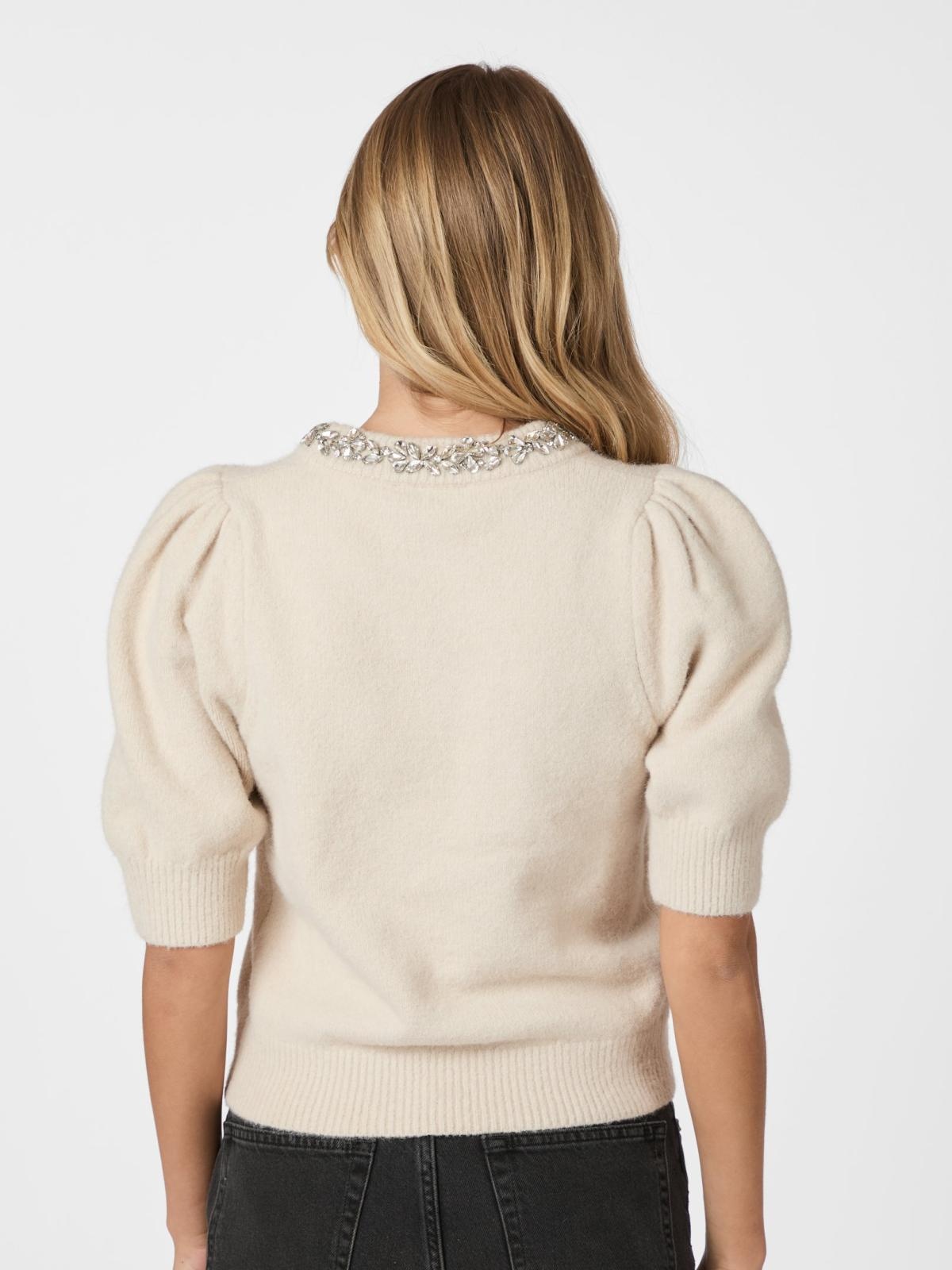 Maia Stone Knit Blouse