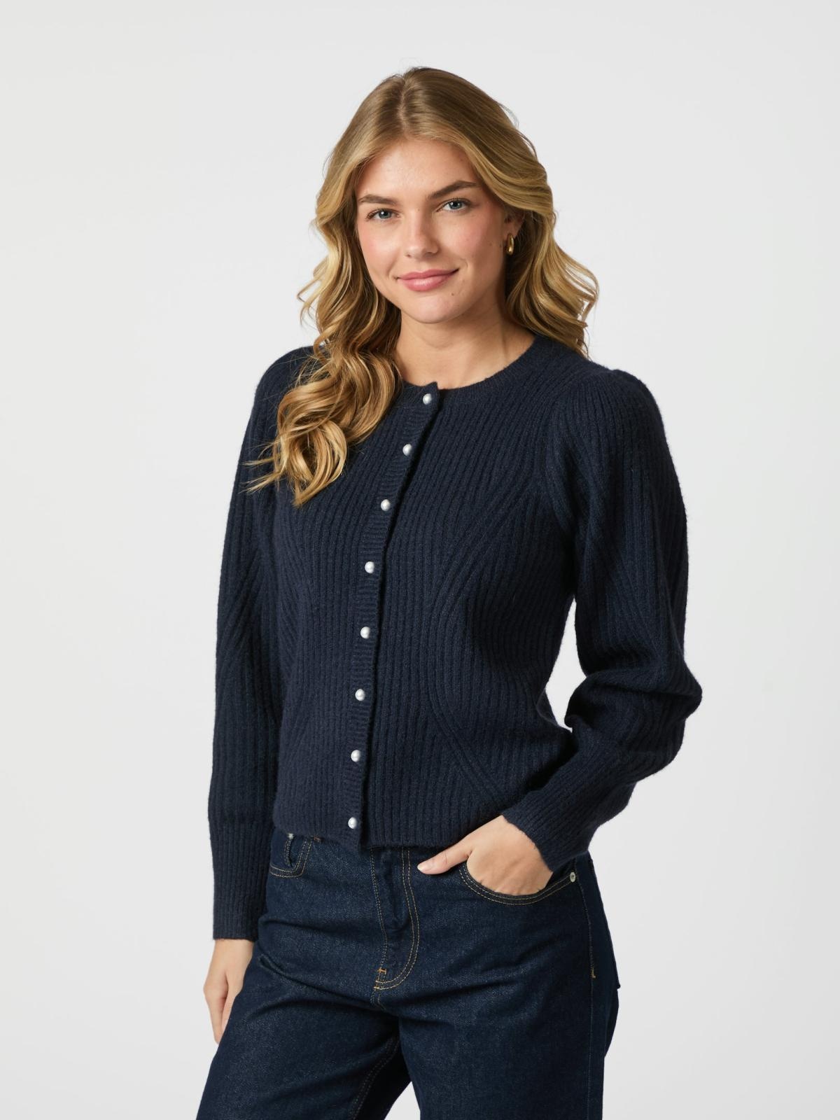 Neo Noir Puli Knit Cardigan