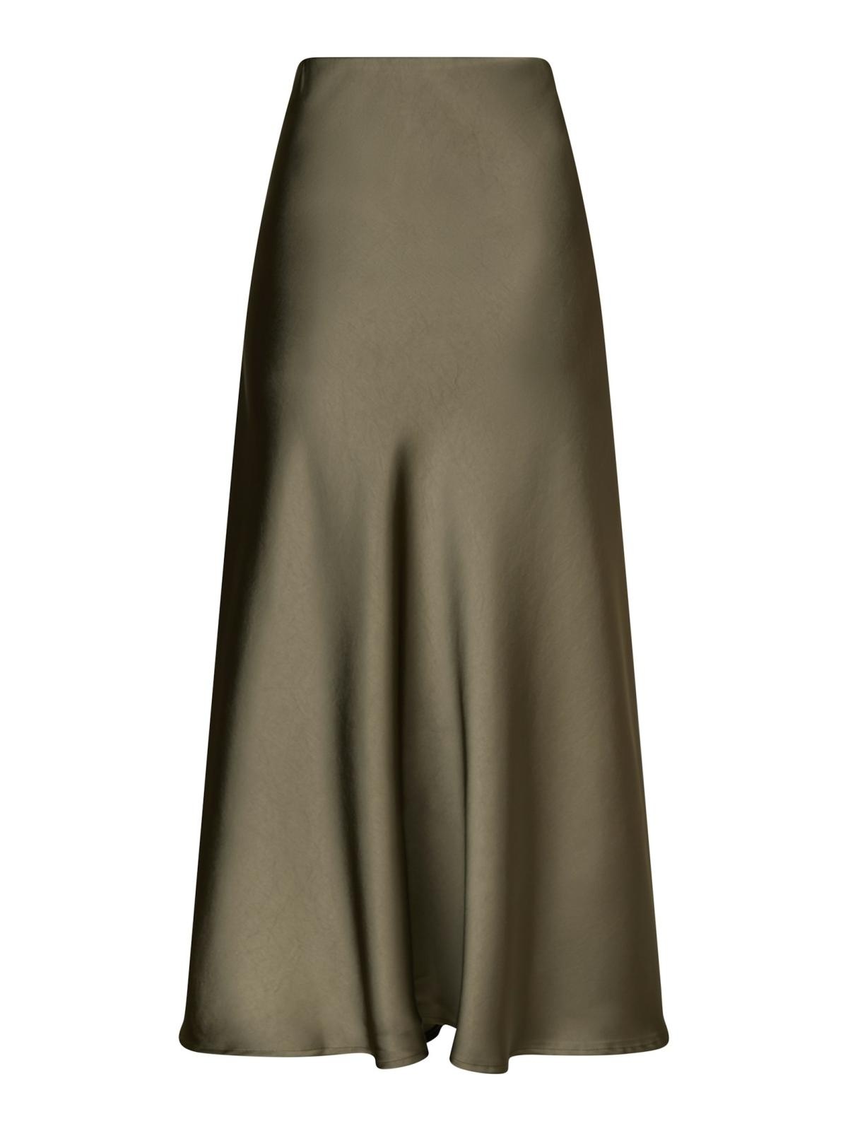 Bovary satin skirt