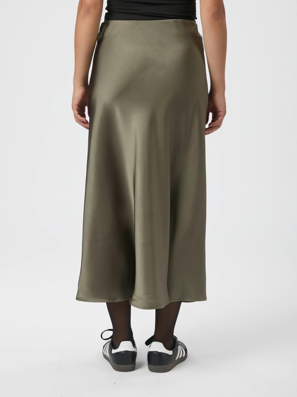 Bovary satin skirt