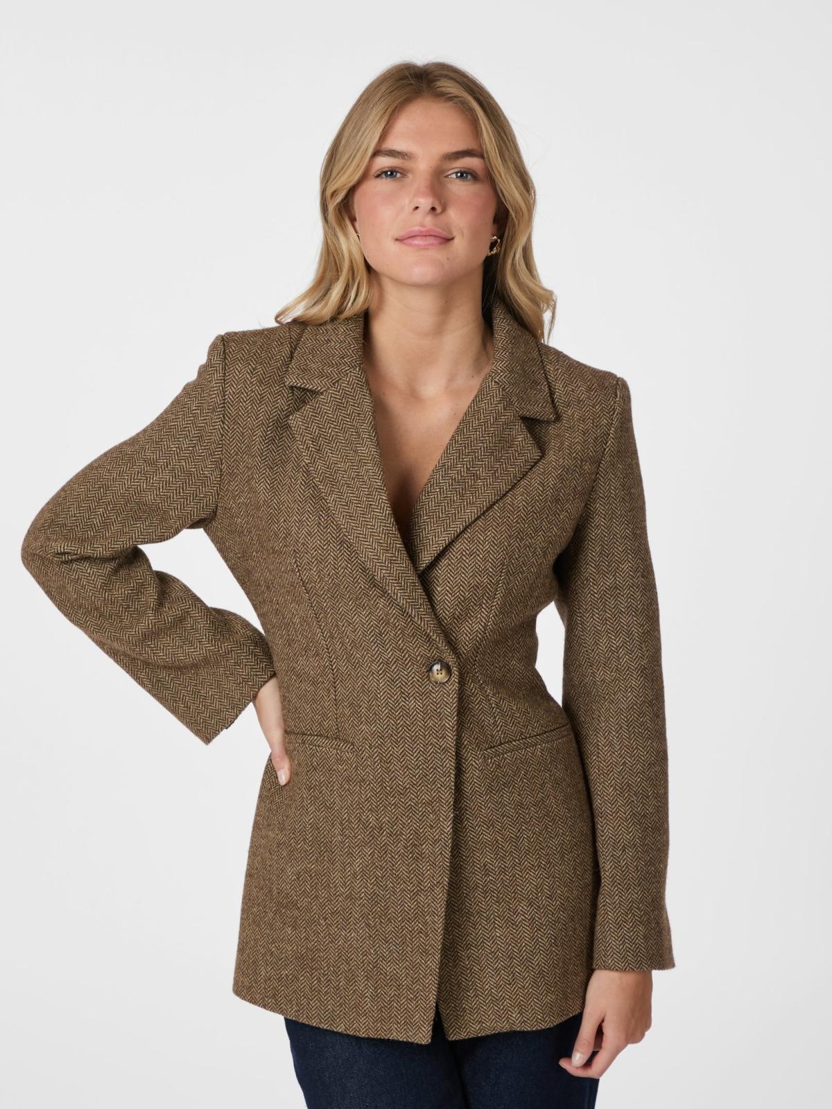 Bowie Herringbone Blazer