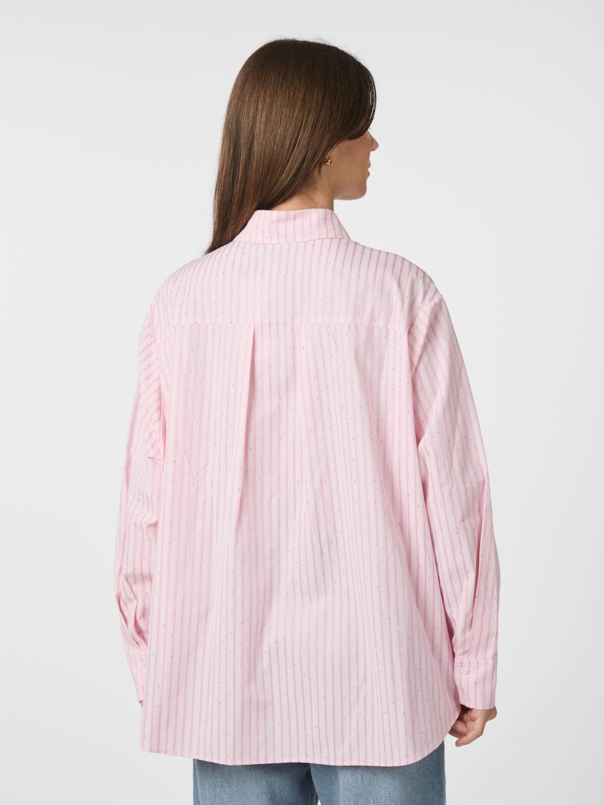 Dalma Soft Stripe Stone Shirt