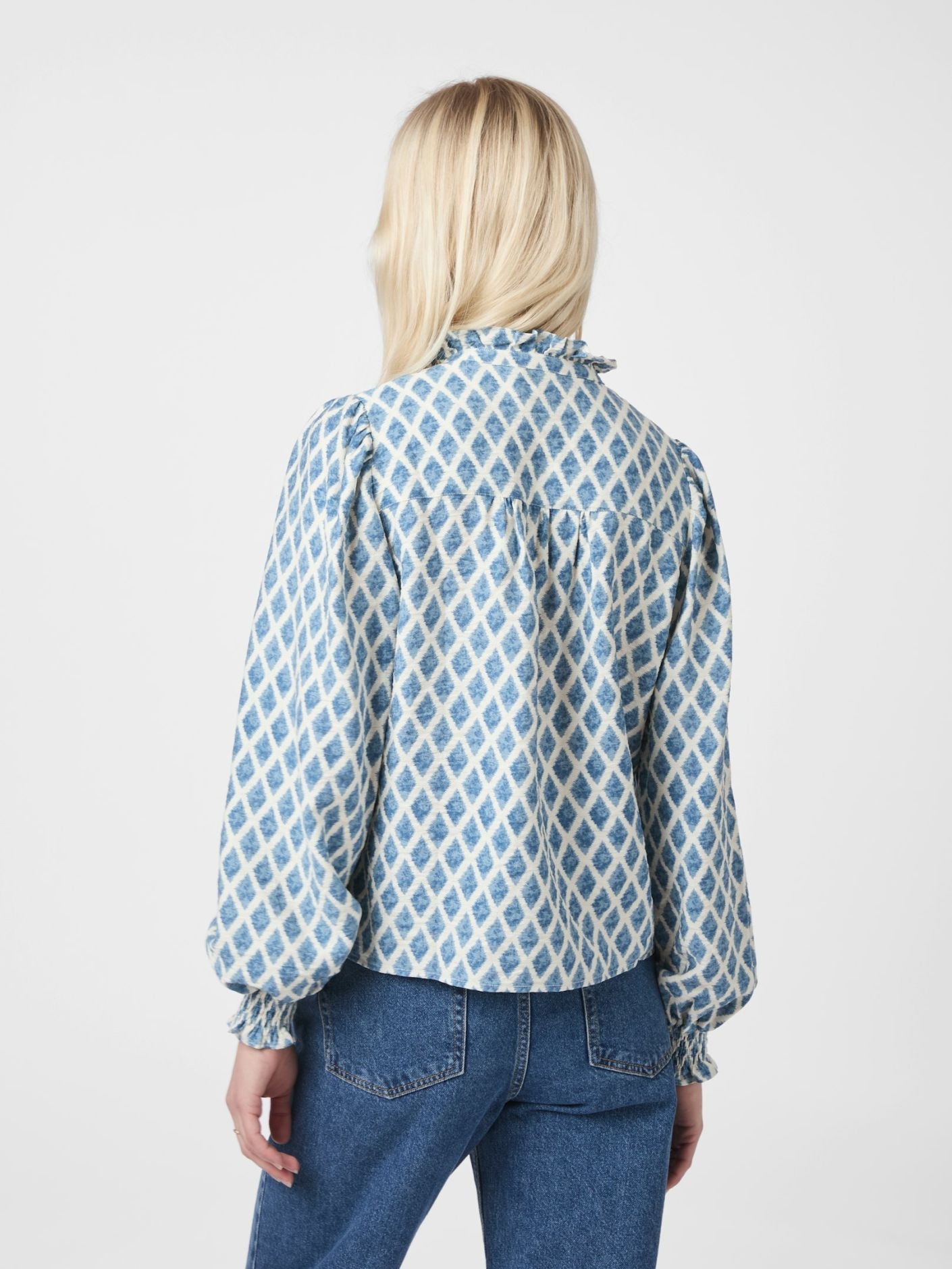 Delsie Print Blouse