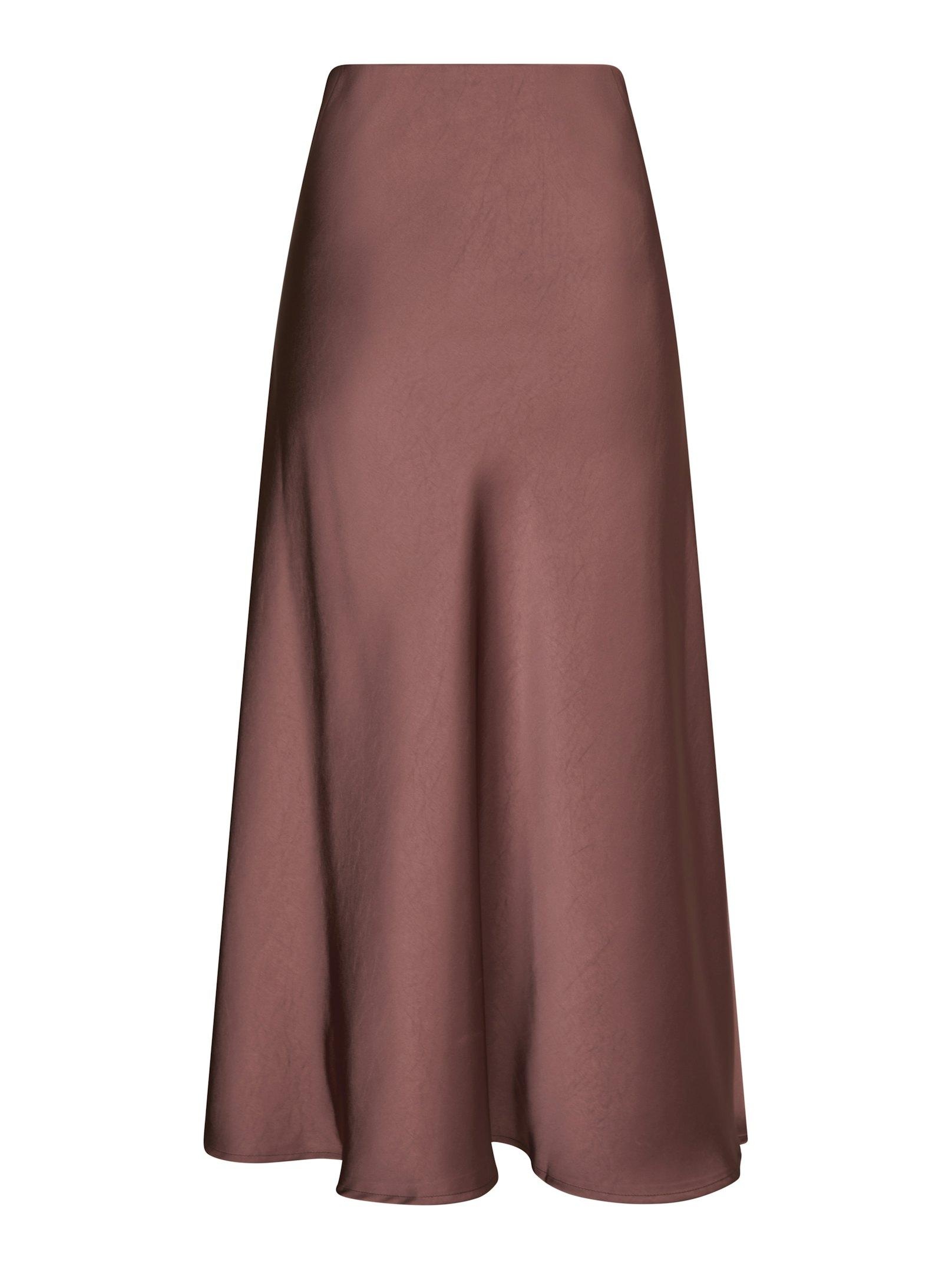 Neo Noir Bovary satin skirt