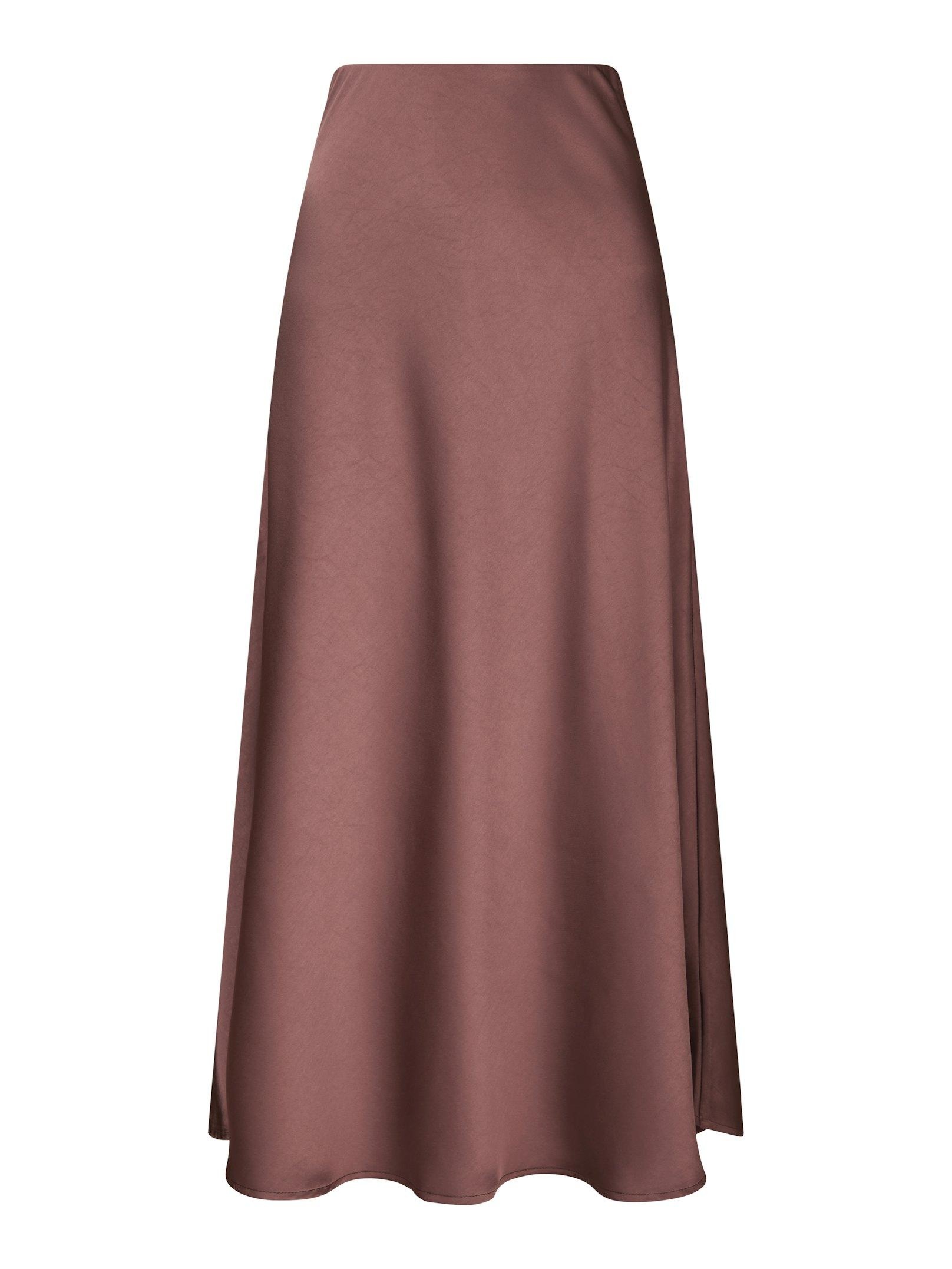 Bovary satin skirt