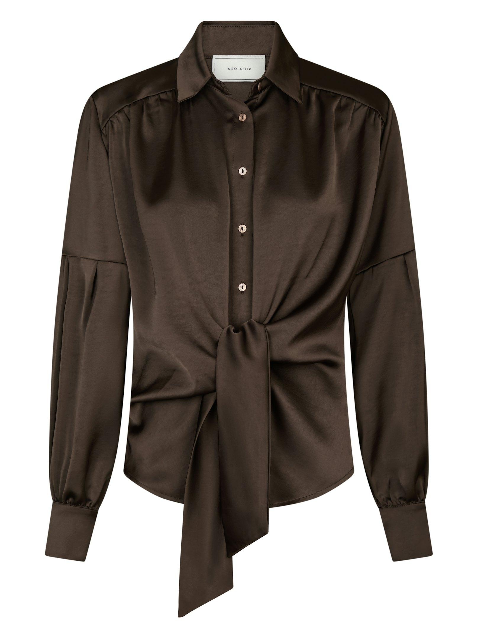 Neo Noir Naja Satin Shirt