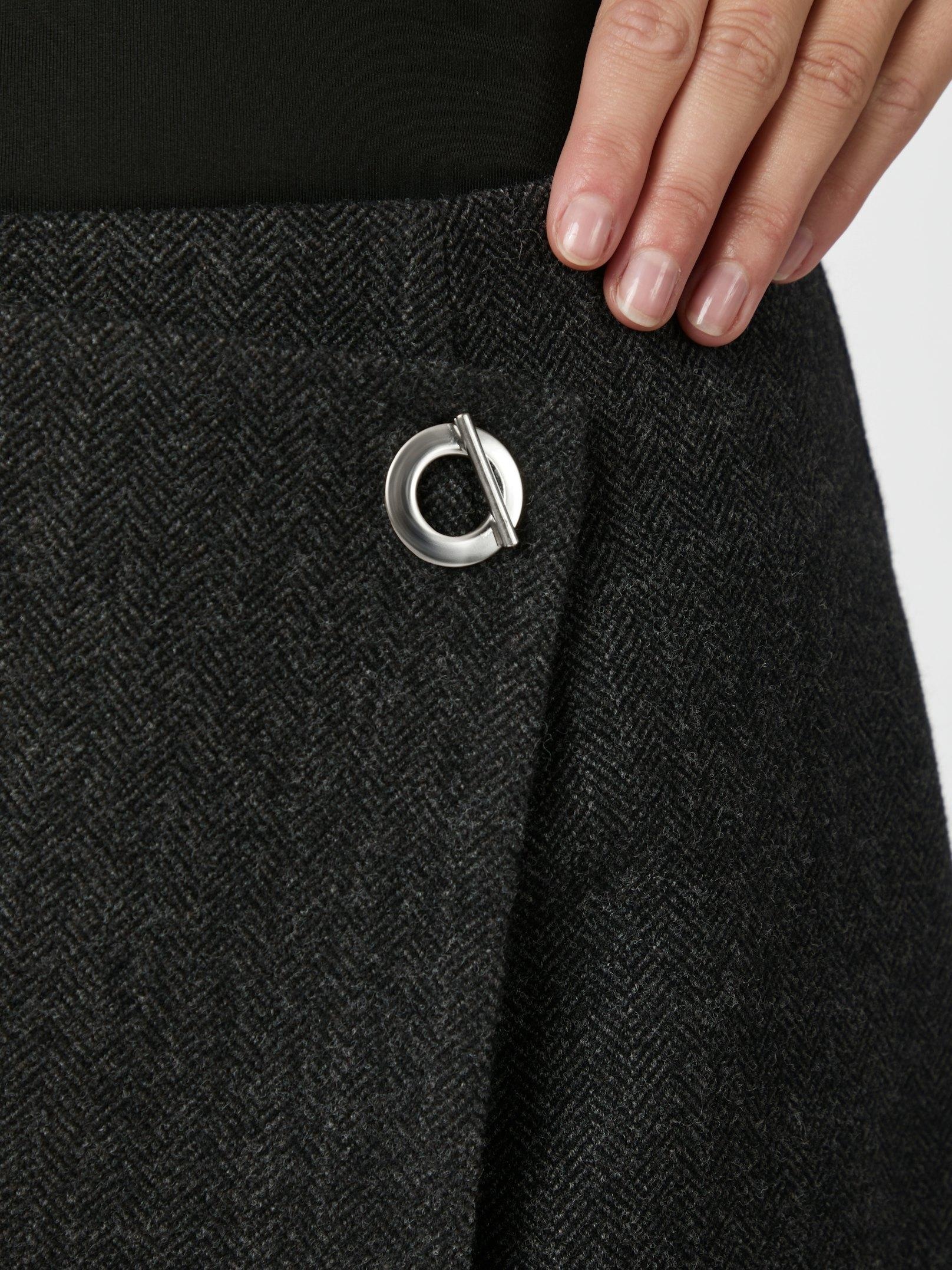 Marisi Herringbone Skirt