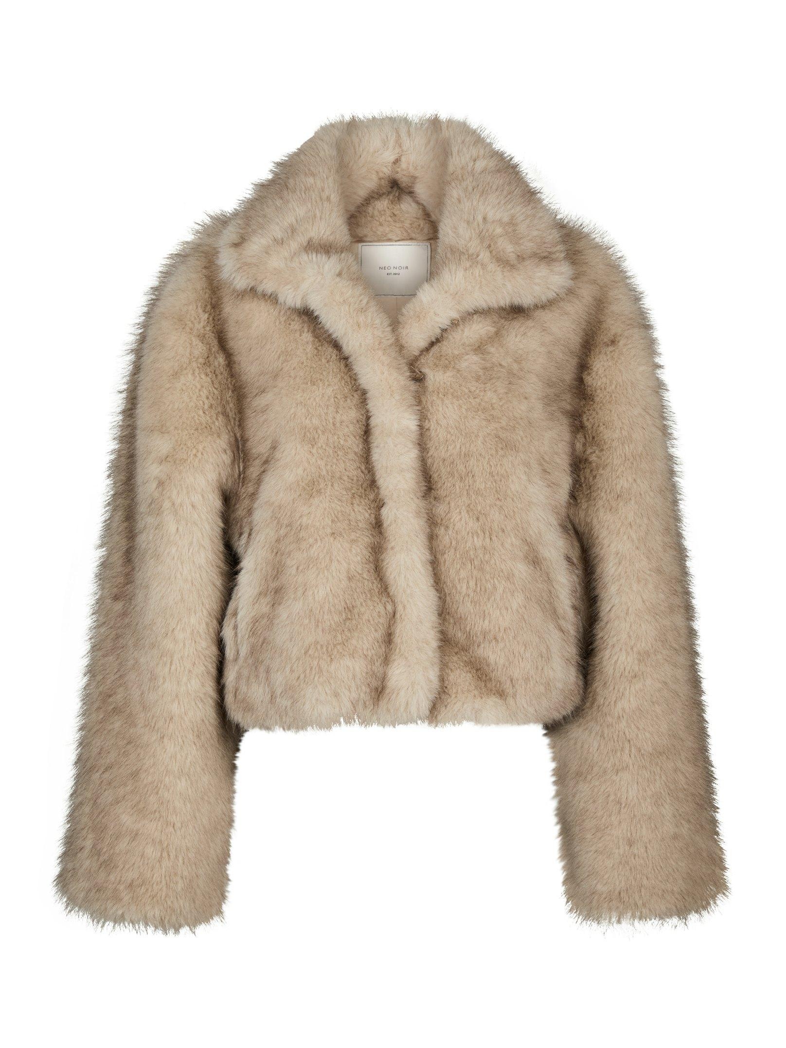 Neo Noir Steff Faux Fur Jacket