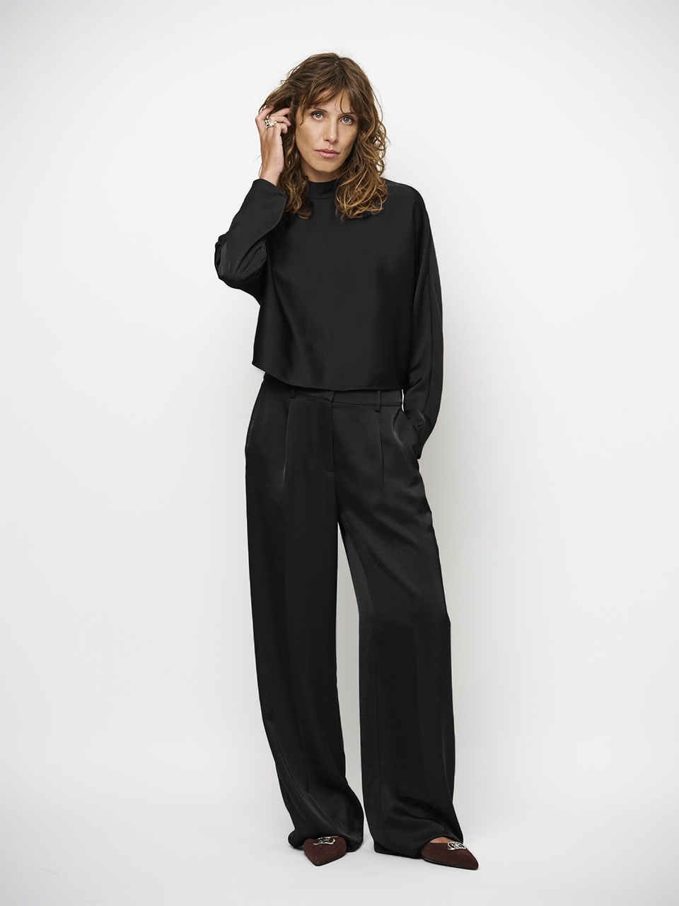 Jules satin pants