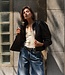 Kyrilo cropped leather jacket