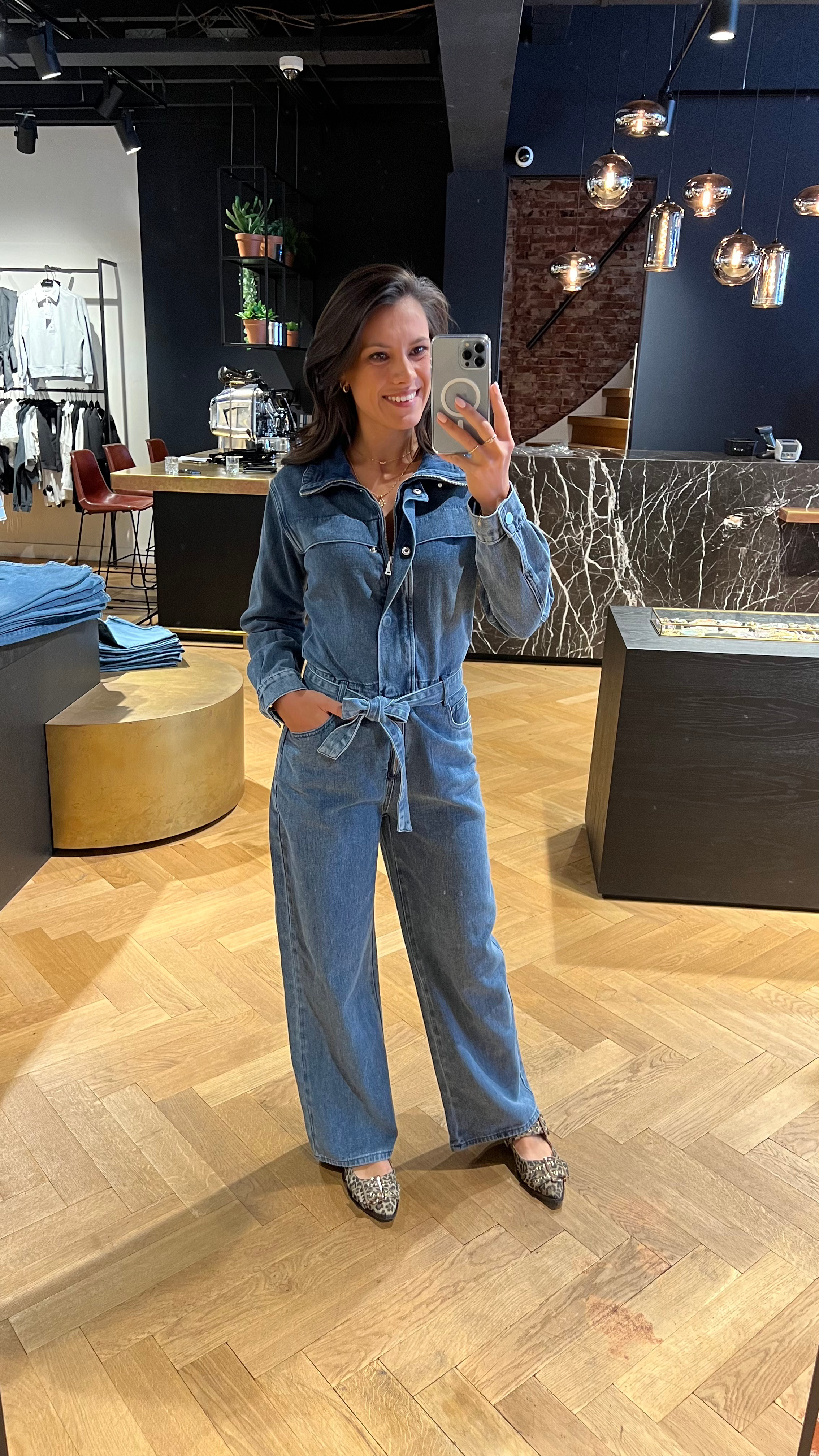 Tony denim jumpsuit