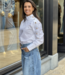 Sanna Asym Button Blouse