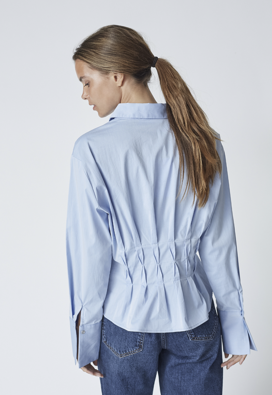 Poppy Pleat Waist Shirt