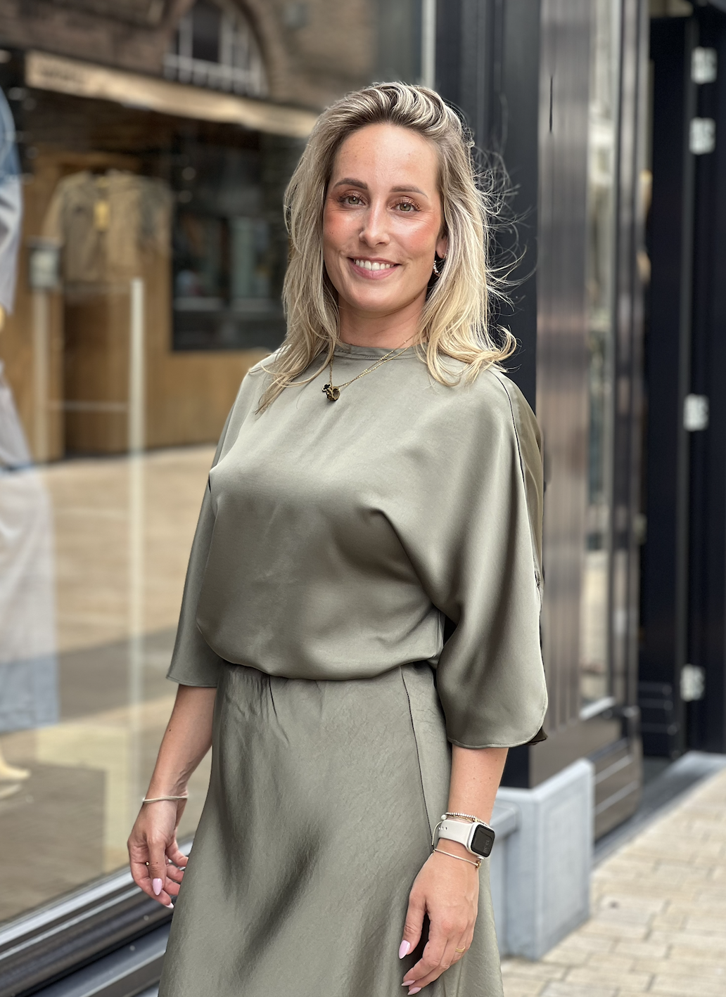 Liora Heavy Sateen Blouse