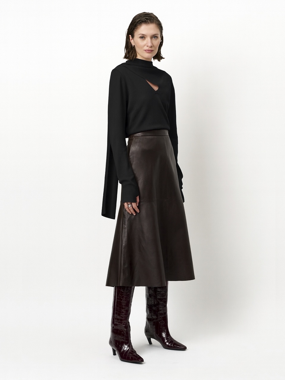 Dante 6 Darren scarf collar sweater