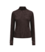 Olya Velvet Layering Mesh Top