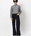 Belvina button up wide leg jeans