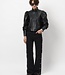 Belvina button up wide leg jeans