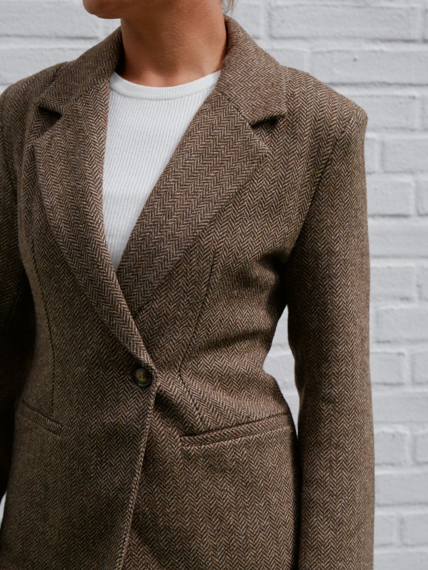 Bowie Herringbone Blazer