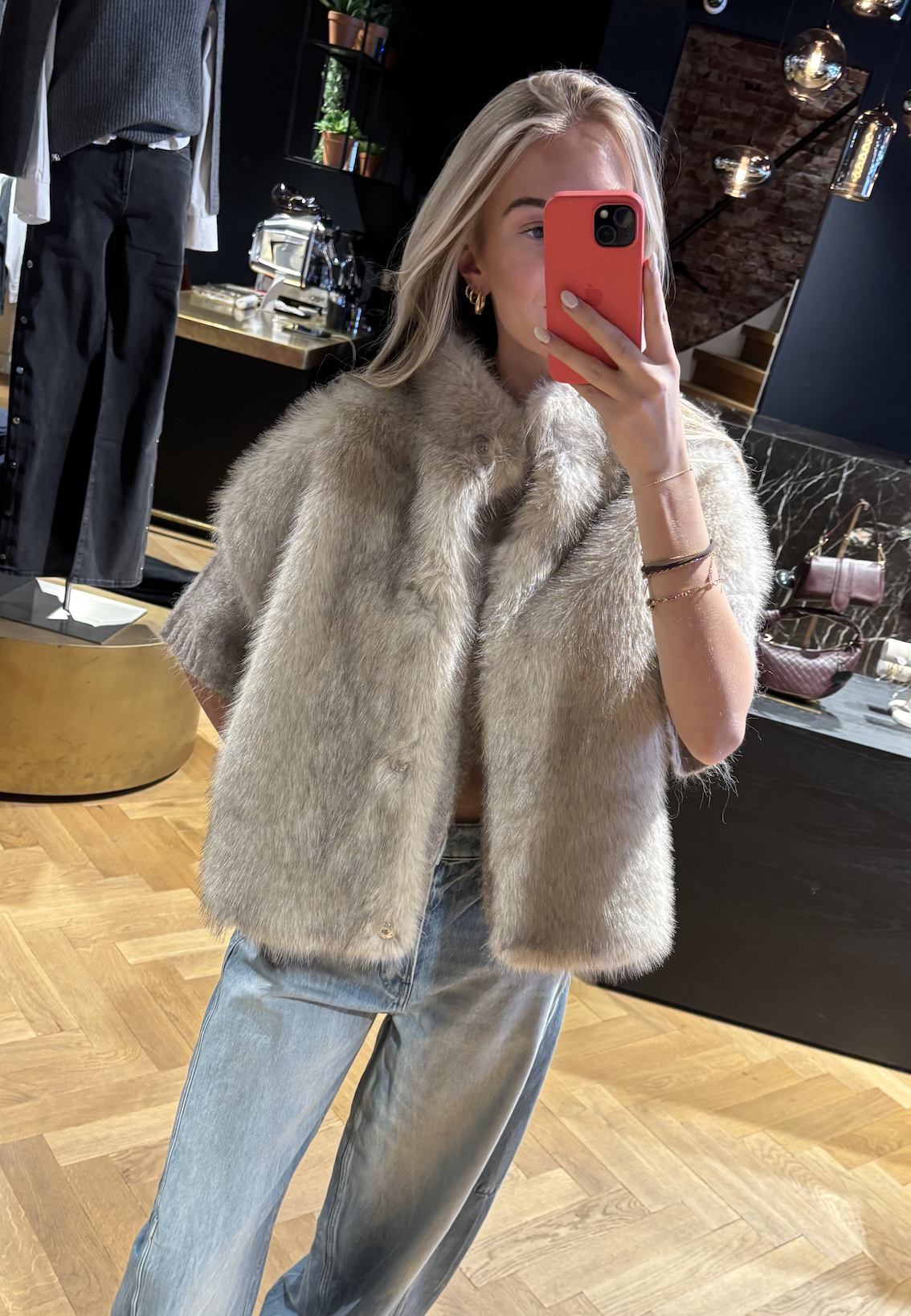 Kevini Faux Fur Vest