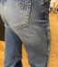 Belvina button up wide leg jeans