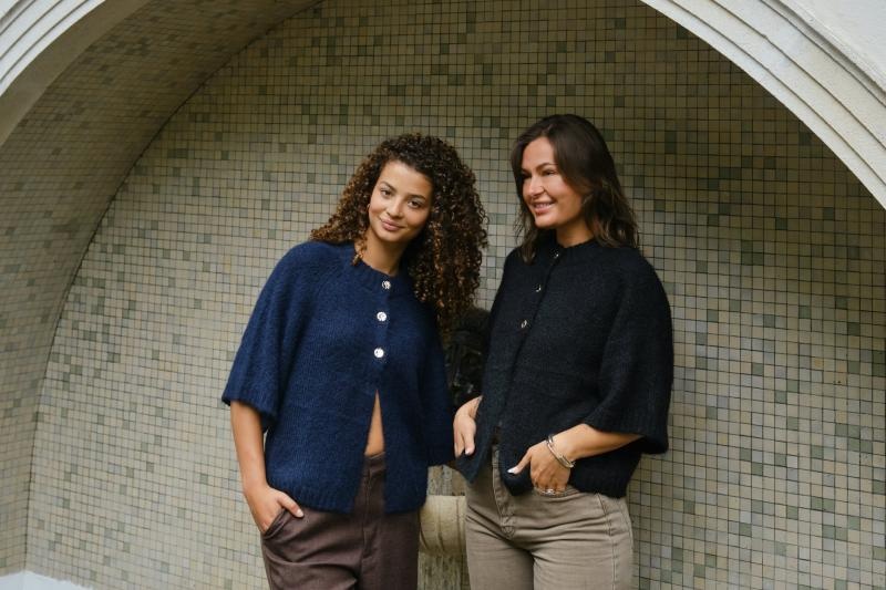 Benuta Fluffy Knit Cardigan