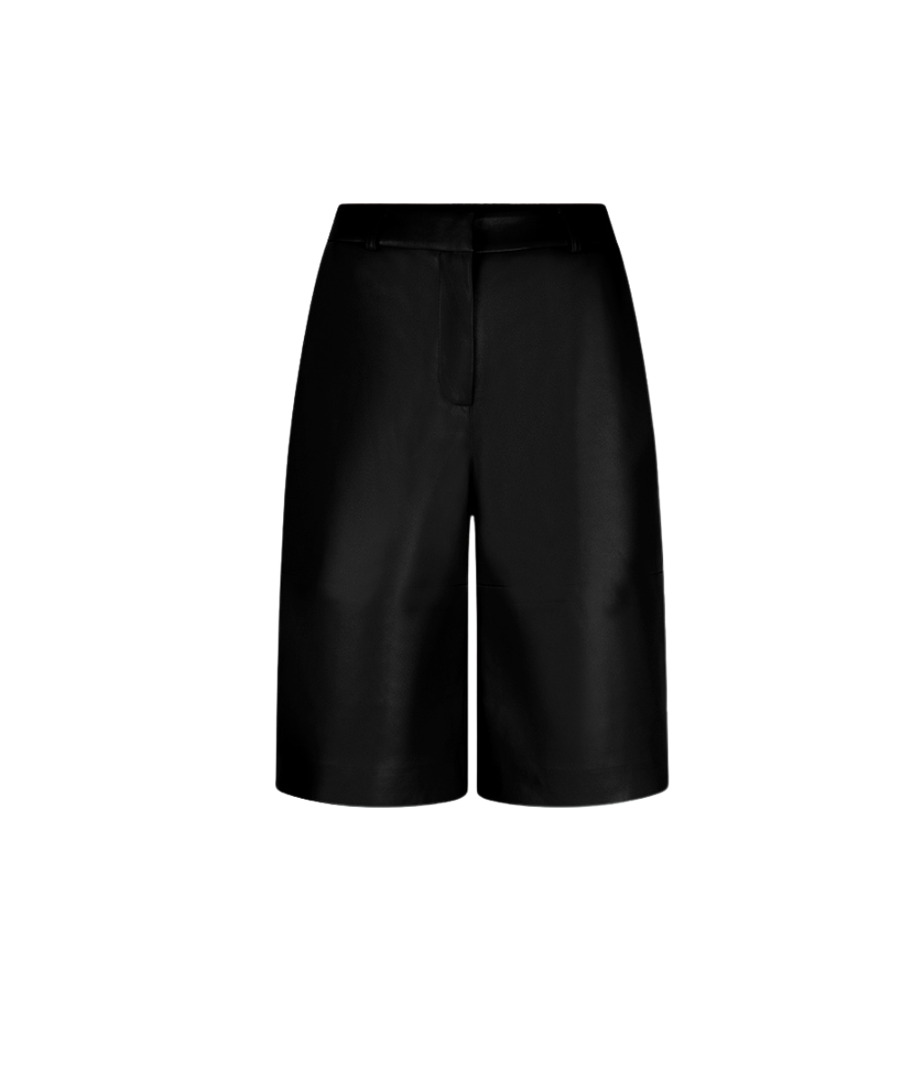 Dante 6 Avery faux leather bermuda