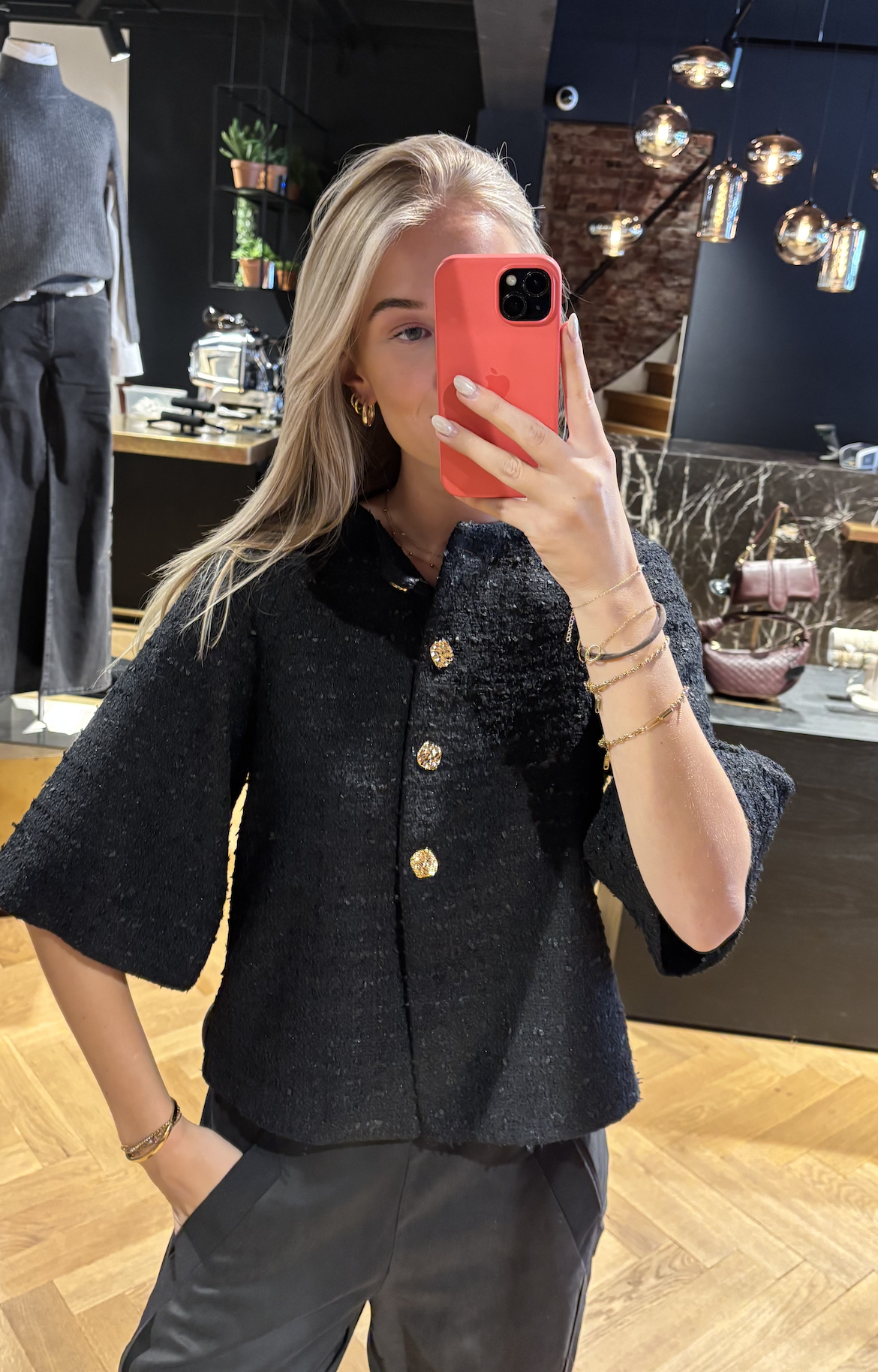 Rosella Boucle Mini Jacket