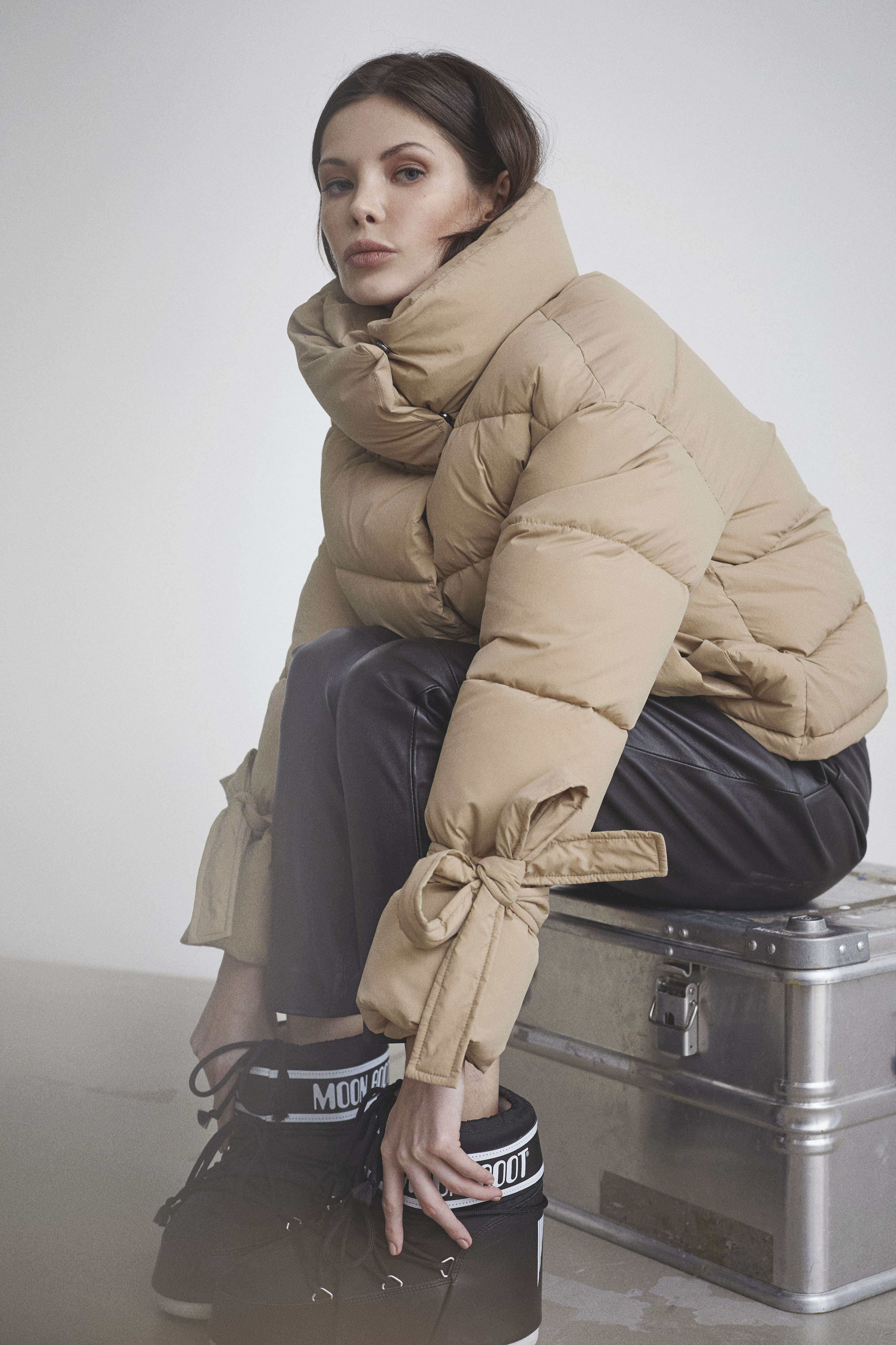 Megan Crop Puffer Jacket