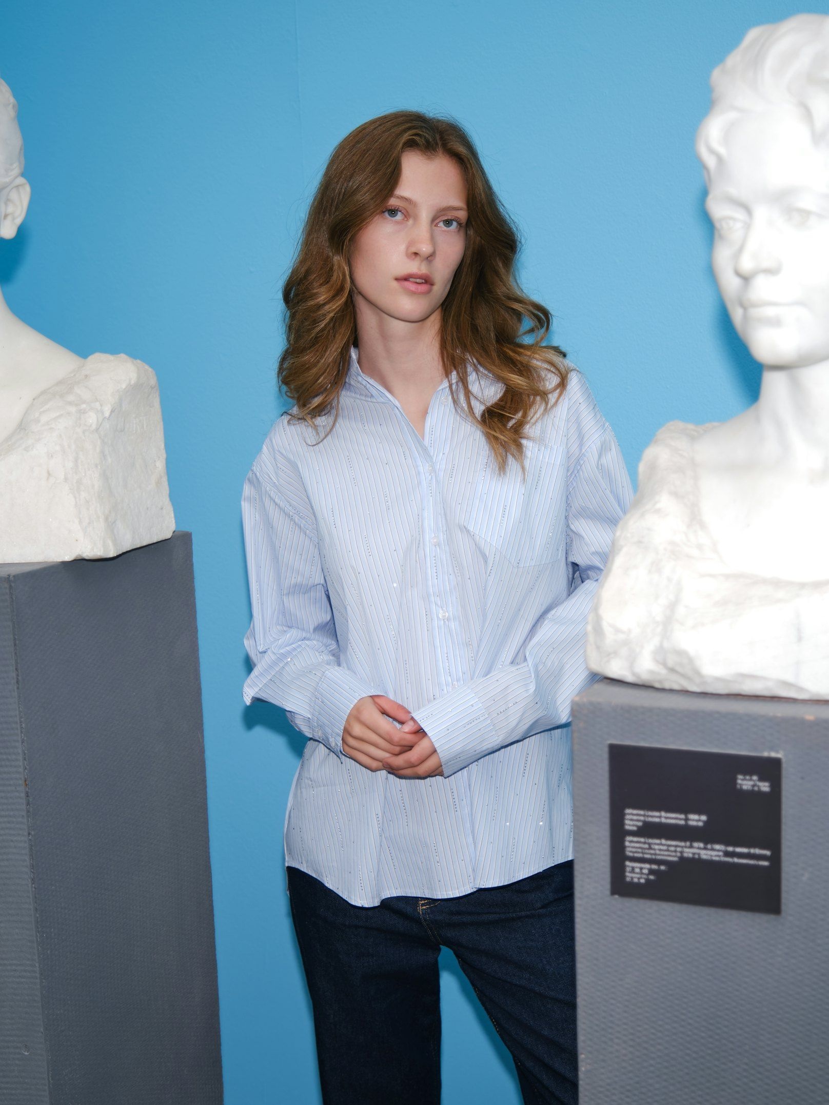 Dalma Pattern Stone Shirt