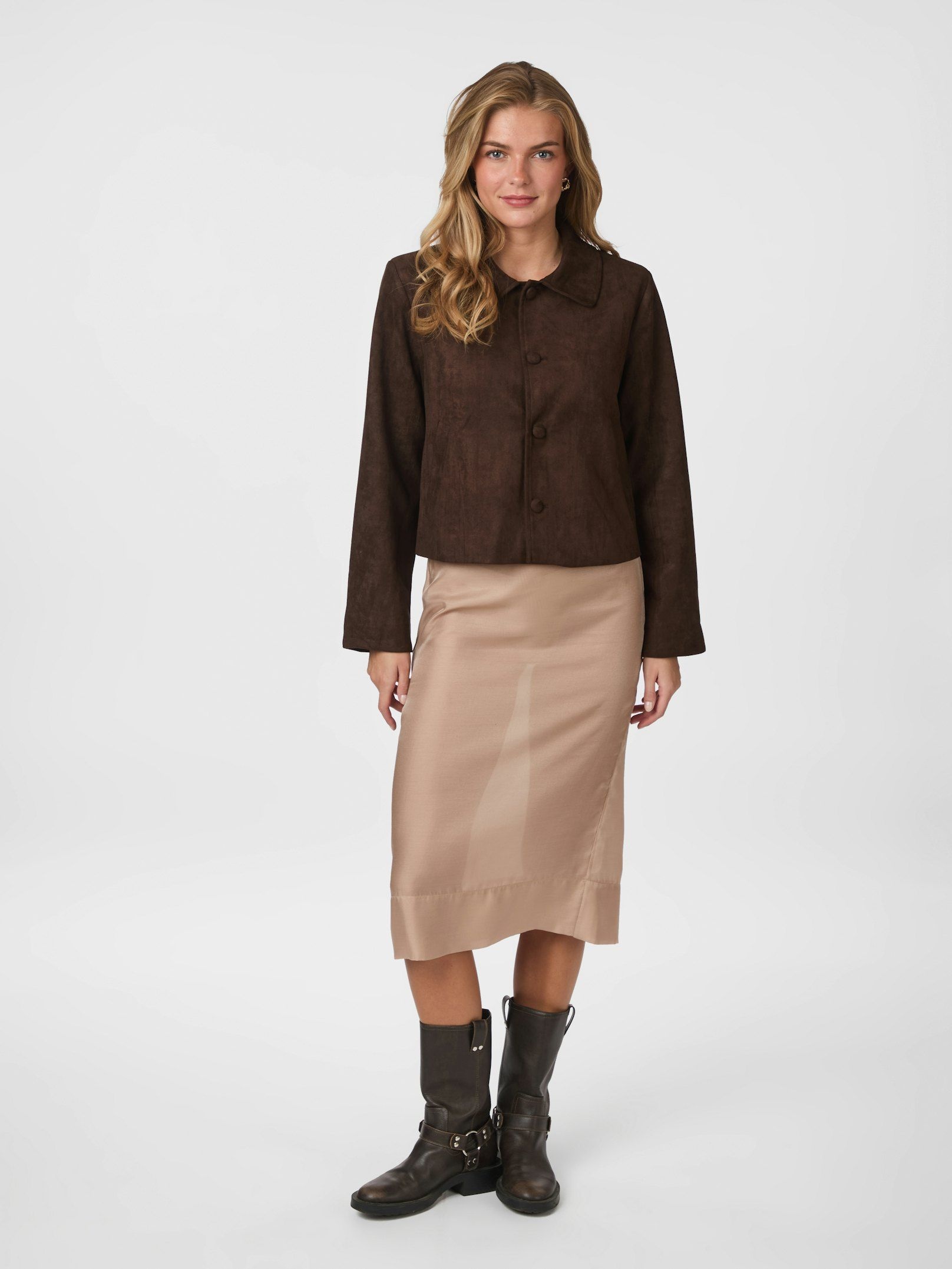 Nilo Faux Suede Jacket