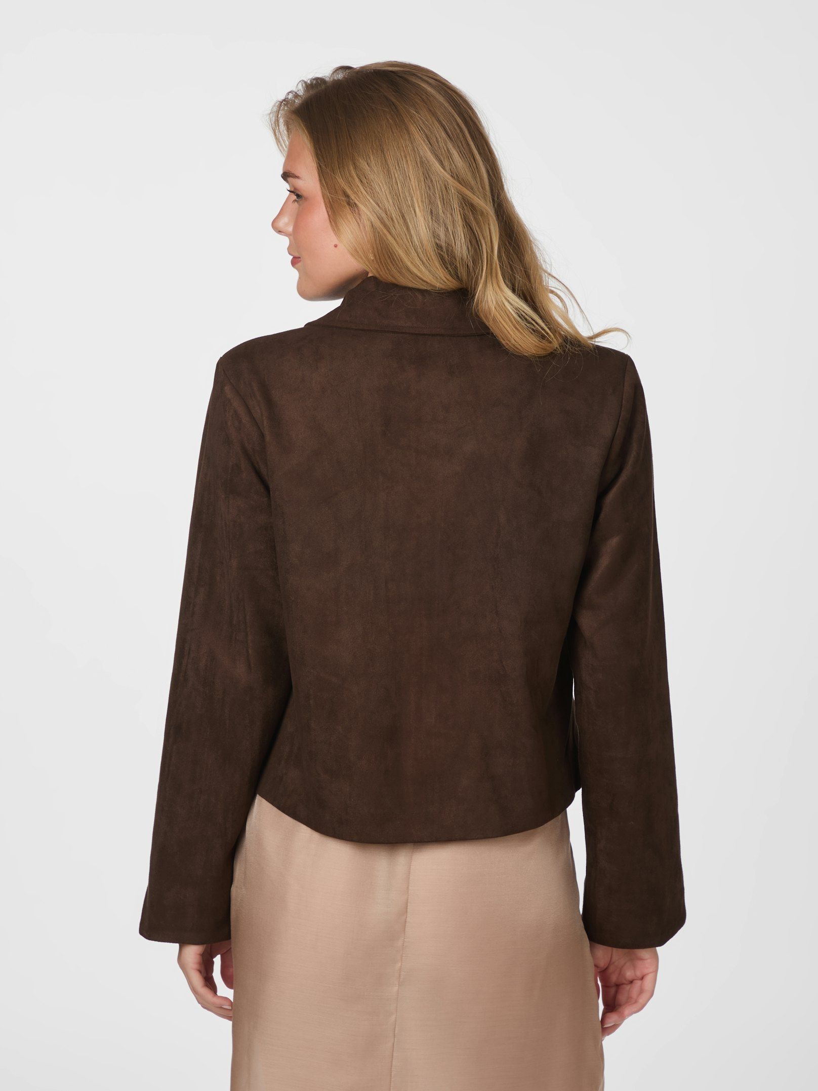 Nilo Faux Suede Jacket