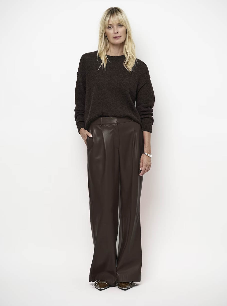 Jules faux leather pants