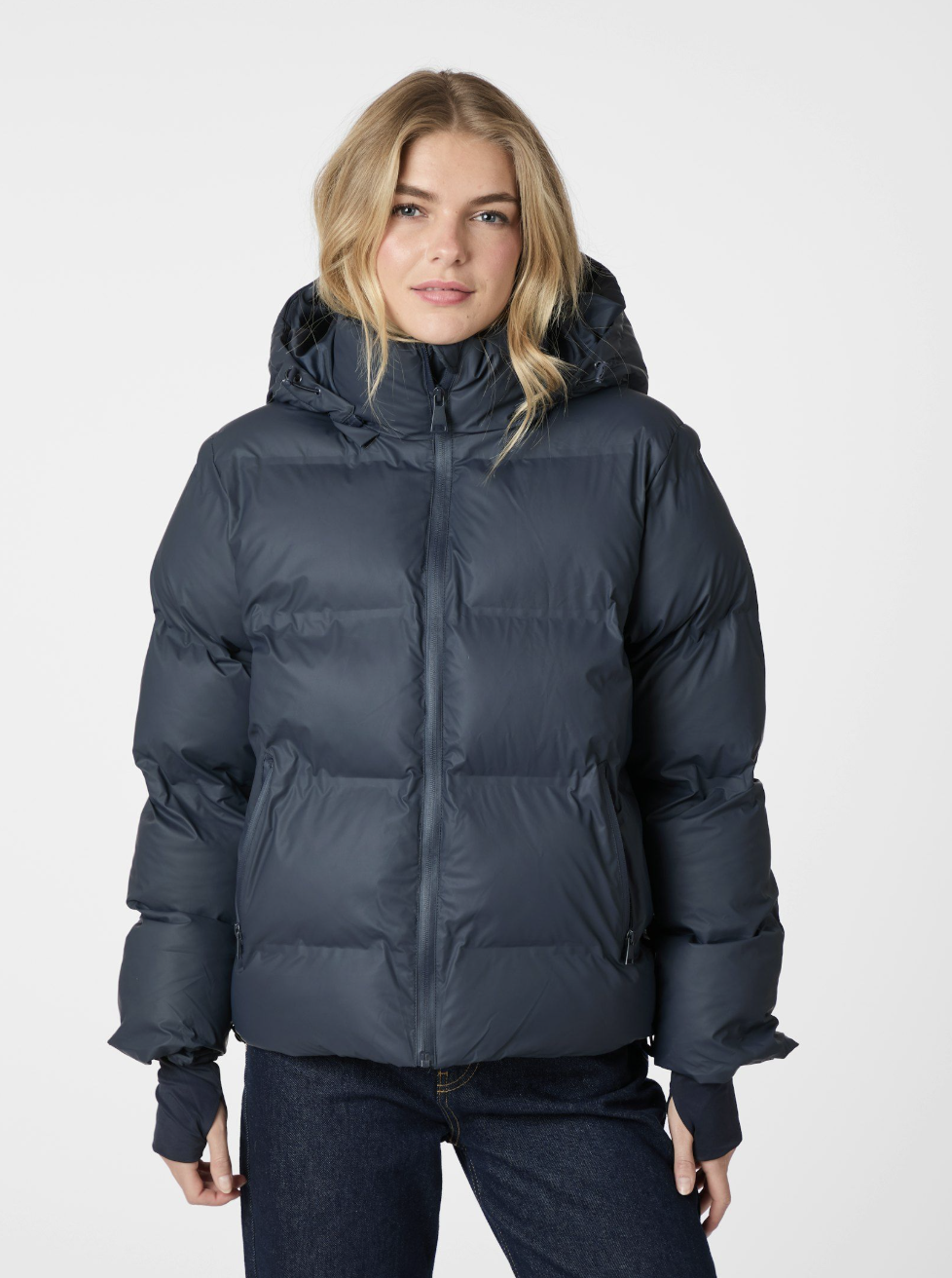Neo Noir Fox Puffer Jacket