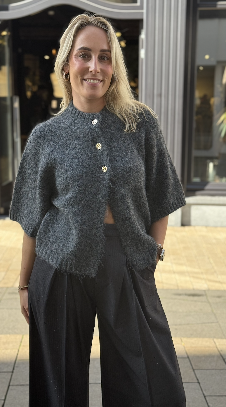 Benuta Fluffy Knit Cardigan