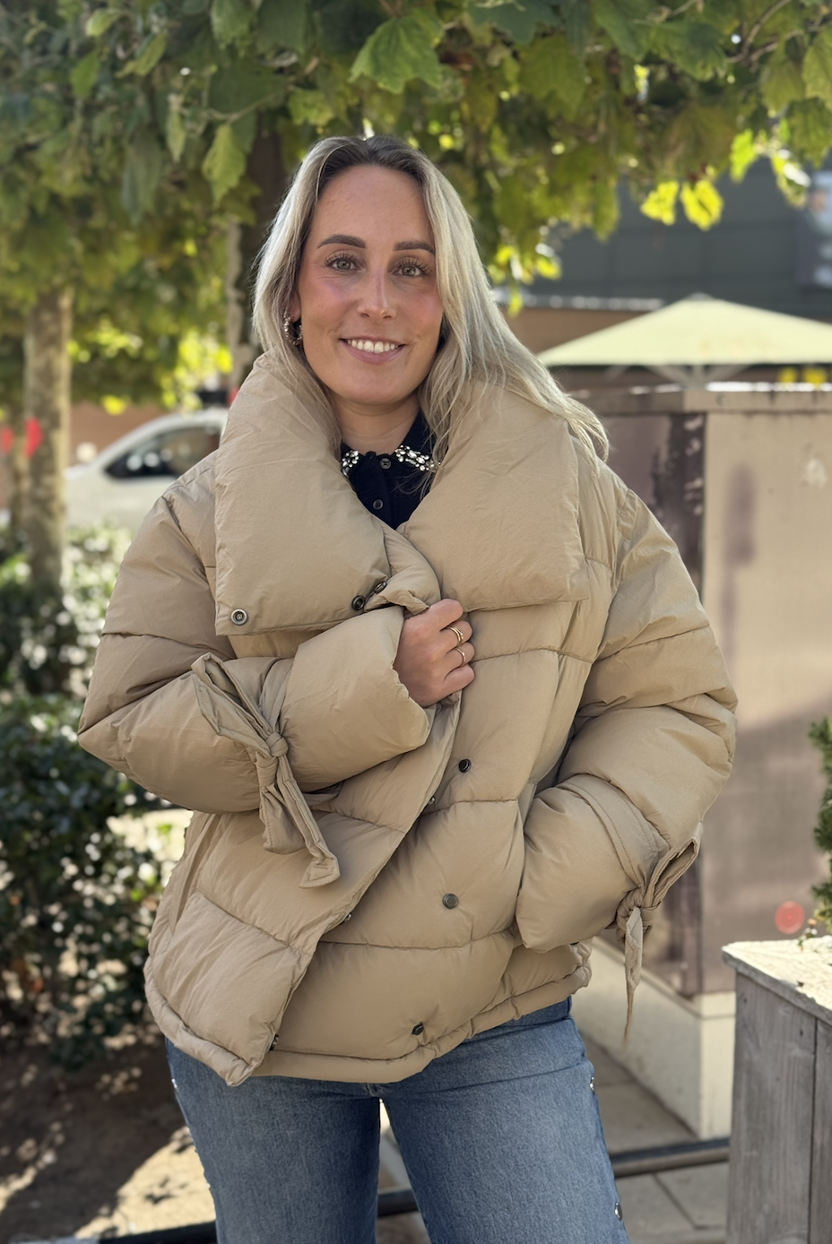 Megan Crop Puffer Jacket