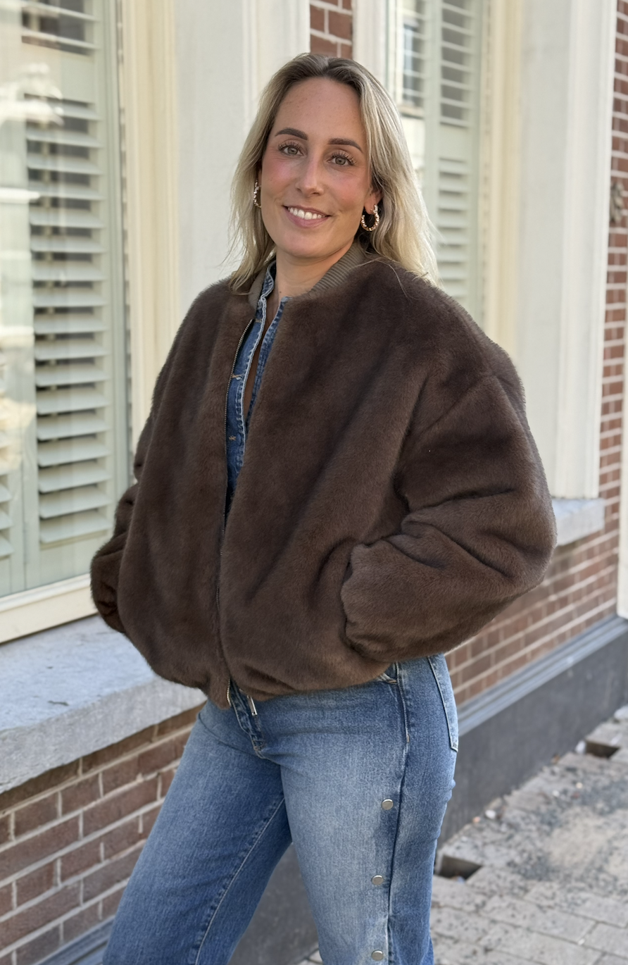 Etta faux mink
