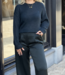 Jules creased satin pants