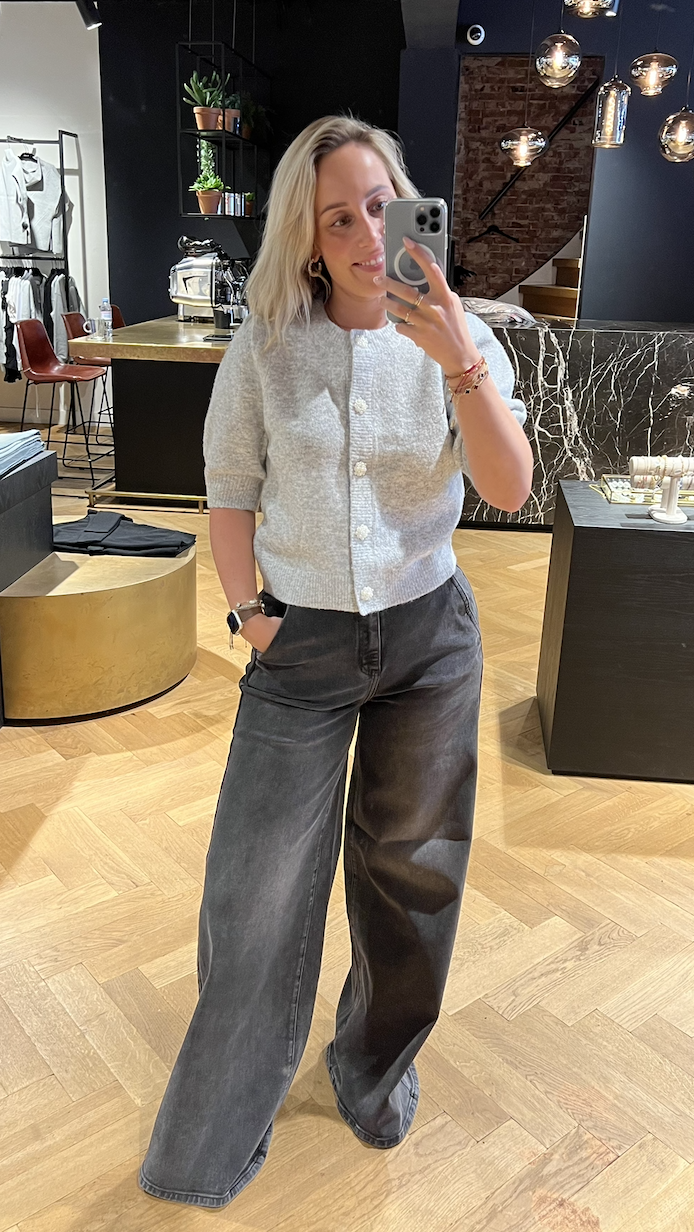 Trudy Deco Knit Cardigan