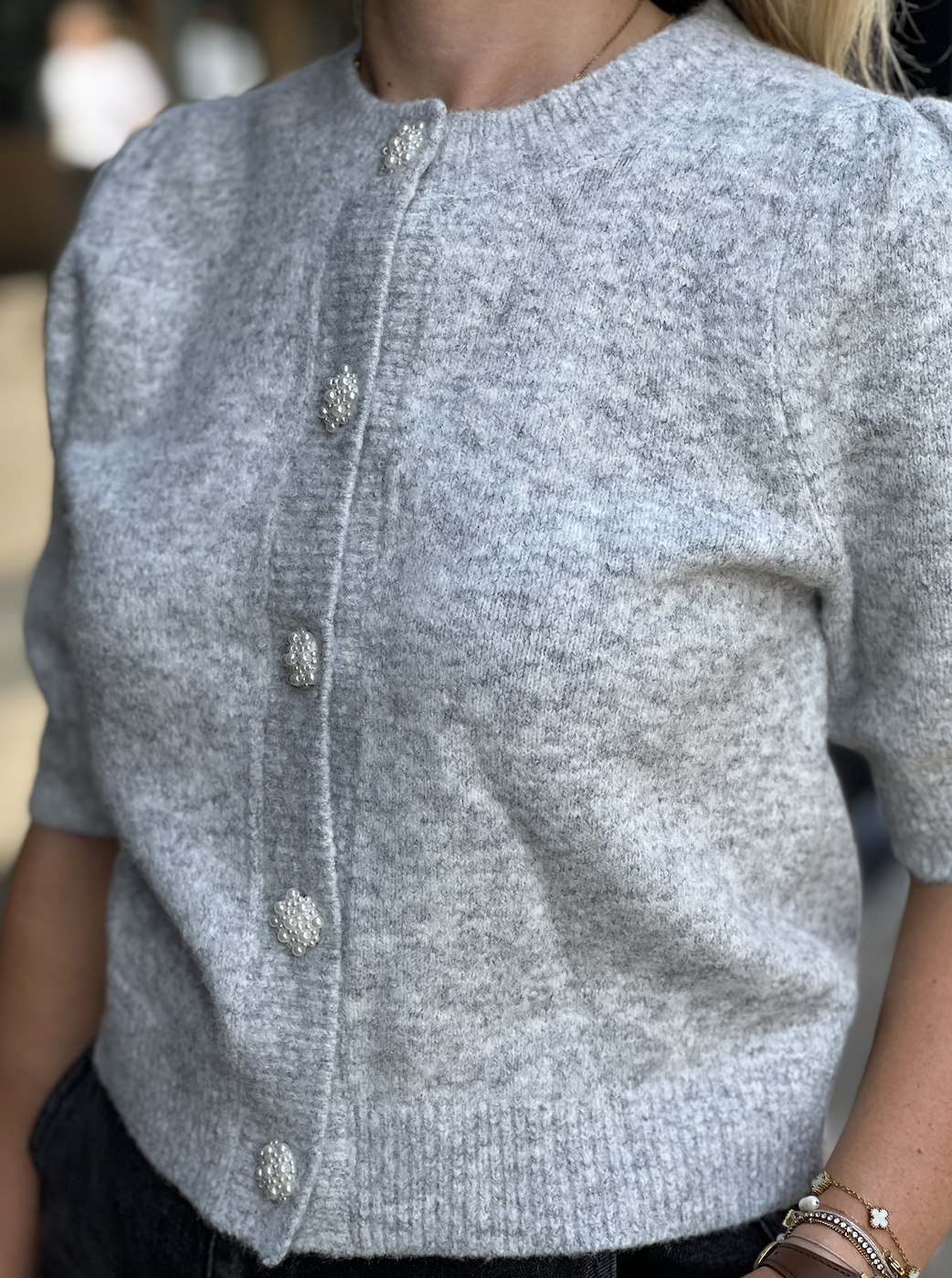 Trudy Deco Knit Cardigan