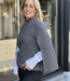 Romi cape sweater