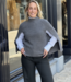 Romi cape sweater