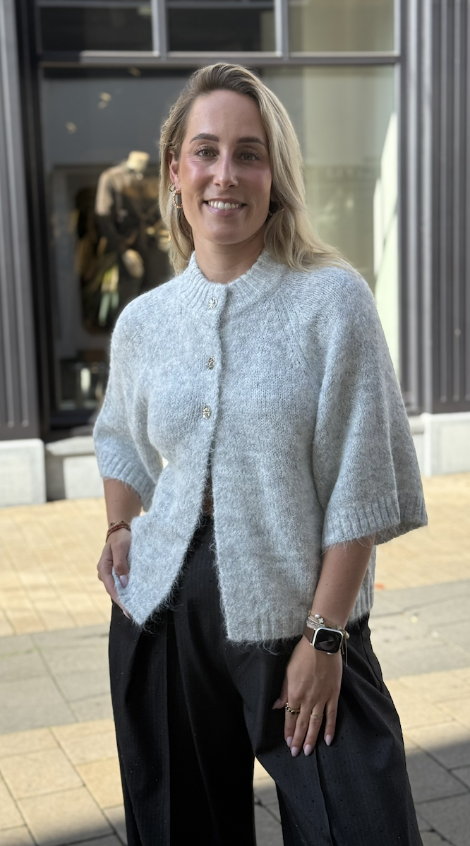 Benuta Fluffy Knit Cardigan