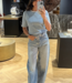 Rosia Denim Emb Top