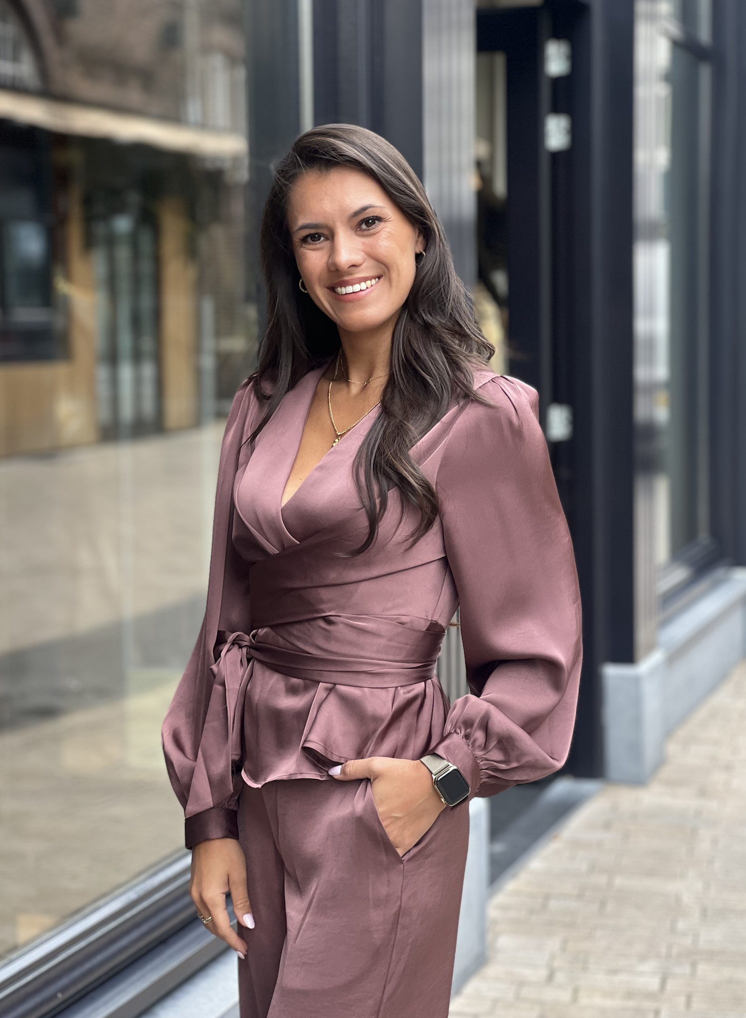 Rista Heavy Sateen Blouse