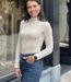 Olya velvet layering mesh top