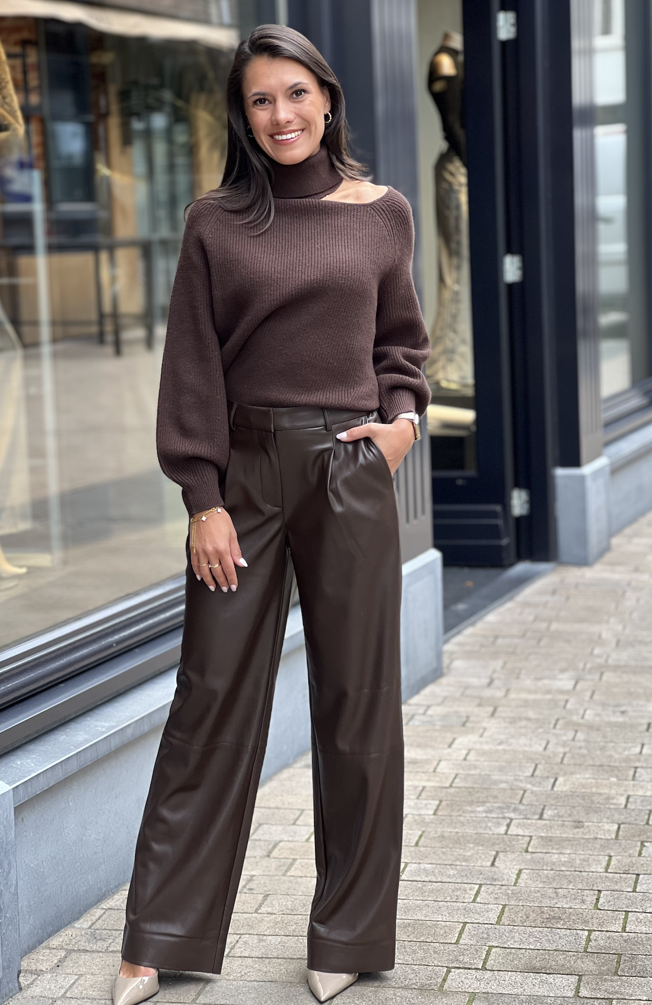 Marenna asymetrical  sweater