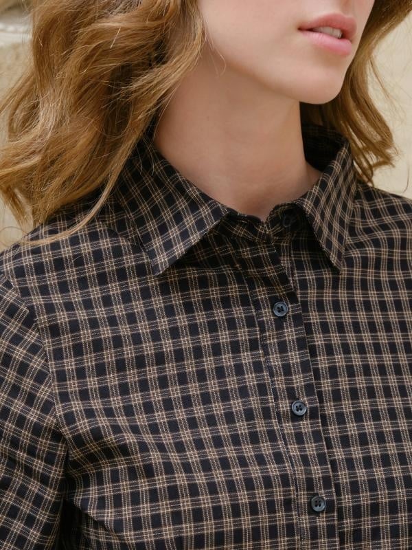 Rosa Mini Check Shirt